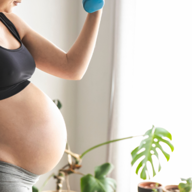 entrenar en el embarazo